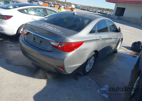 2014 Hyundai Sonata Gls z USA, uszkodzony, nr VIN 5NPEB4AC1EH933335